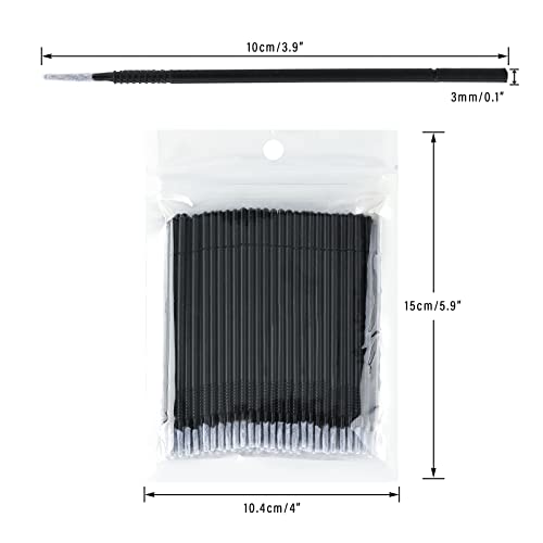 G2PLUS 200PCS Micro Swabs for Eyelash Extensions & Makeup