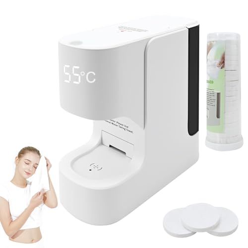 Hot Towel Warmer Machine with 5-Second Heating & Smart Voice Alert