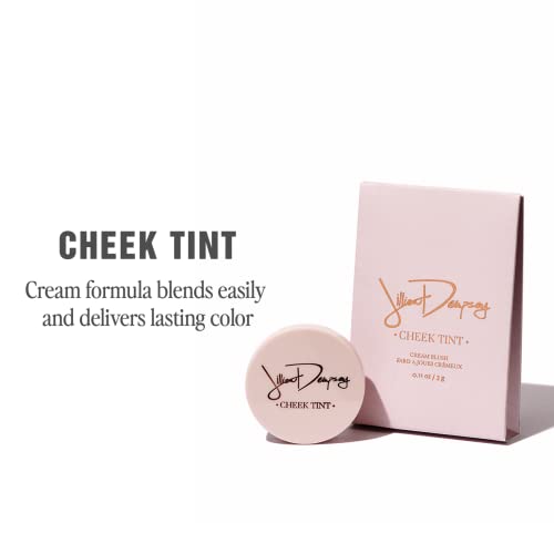 Jillian Dempsey Cheek Tint: Natural Cream Blush, Easy to Blend Makeup with Nourishing, Lasting Color I Rosy