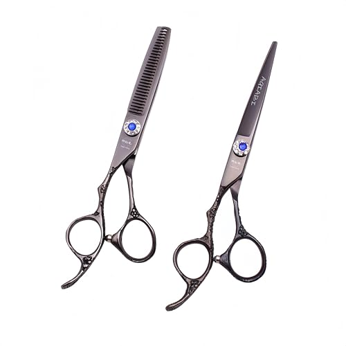 Left-Handed Hair Cutting Scissors 6 inch, 440C Stainless Steel