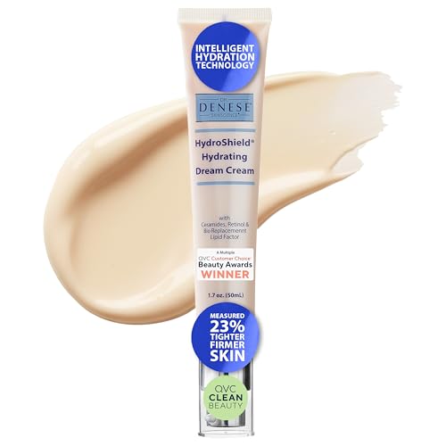Dr. Denese HydroShield Dream Cream 1.7 oz ? Advanced Moisturizer with Ceramides, Retinol and Peptides for Smooth Radiant Skin, Improved Elasticity and Deep Hydration ? Doctor Developed, Cruelty Free