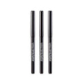 KISS NEW YORK Professional Luxury Intense Eyeliner (3 Pack, Black)