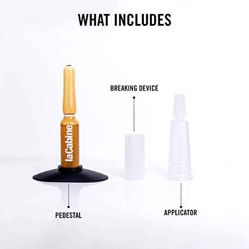 laCabine 5x Pure Hyaluronic Ampoule Serum for an anti-aging plumping effect with 5 Types of Hyaluronic Acid and Ceramides