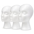 Smilco 11" Foam Wig Head Mannequin Stand - 3 Pack