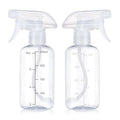 360° Spray Bottles 2-Pack 10oz - Upside Down, Adjustable Nozzle
