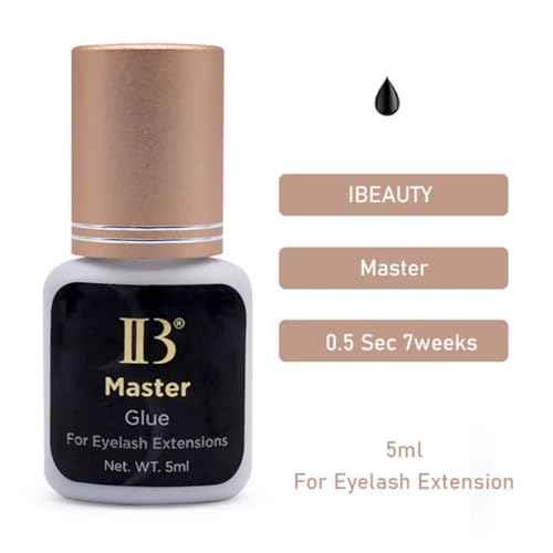 IB Beauty Glue New IB Lash Eyelash Extension Master Glue 0.5S Dry Long Last Korea Original Adhesive Supplies Strong Cola 5ml Professional Salon Use by Lava