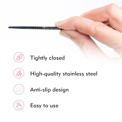 VEYES INC High-Precision Lash Tweezers for Eyelash Extensions