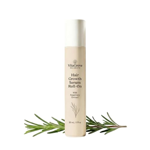 Hair Growth Serum Roll-On | 3% Rosemary, Redensyl & Anagain
