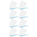 8Pcs Facial Cleansing Foaming Nets with Alloy Clips - Soap Mesh Bags