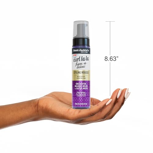 Aunt Jackie's Curl La La Mousse - Curling Foam, 8.5 oz
