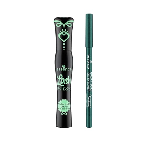 Essence Lash Princess Mascara & Emerald Dragon Eyeliner Bundle