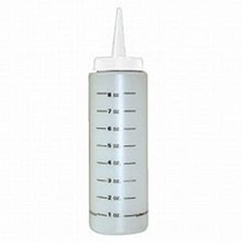 8 oz Wide Mouth Hair Color Applicator Bottle with Measurement Scales