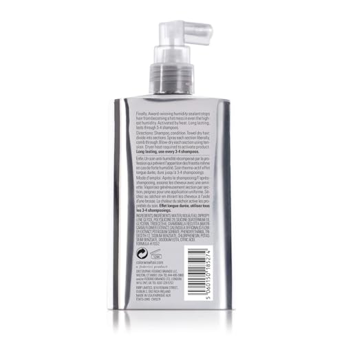 COLOR WOW Dream Coat Anti-Humidity Treatment Spray ? Anti-Frizz Hair Smoothing Spray with Built-in Heat Protectant, Award-Winning Leave In Treatment for Glassy Smooth, Shiny Styles up to 3-4 Washes