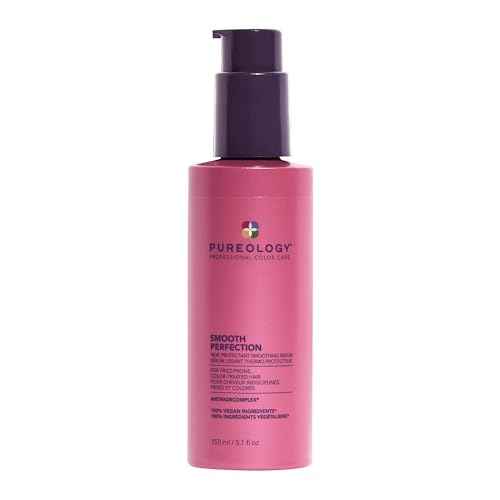 Pureology | Smooth Perfection Anti-Frizz Smoothing Serum | For Normal to Thick Hair | Vegan |