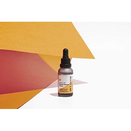 BOOST LAB Vitamin B3 Blemish Rescue Serum - Reduce Skin Blemishes, Acne, Enlarged Pores, Redness and Oily Skin - Simple, Pure & Potent - Paraben, Sulphate, Fragrance & Cruelty Free - 30 ml (1 fl oz)