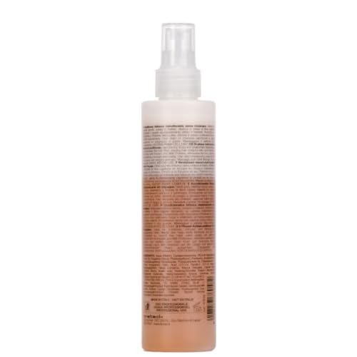 Fanola Restructuring Leave In Conditioner - Hydrating Hair Care with Frizz Control & Breakage Repair - Made with Linseed Oil & Milk Proteins for Instant Hair Shine (6.67 oz)