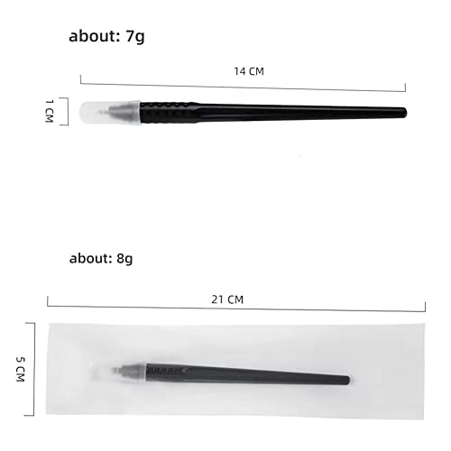 Disposable Microblades Pen, U18,10 Pack, 0.18mm (18u) For Eyebrow Makeup Microblading Supplies