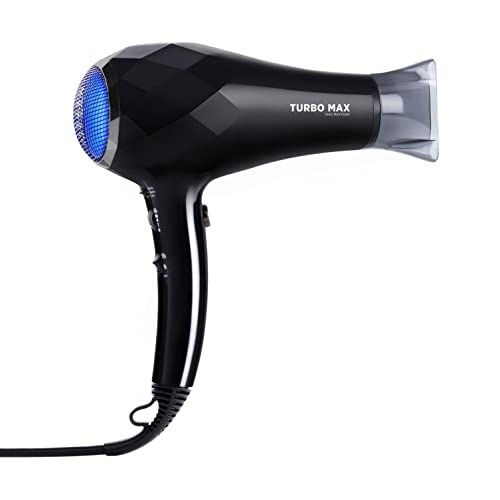 InStyler Turbo MAX Ionic Hair Dryer - Fast Drying, Frizz Control & Salon-Quality Styling