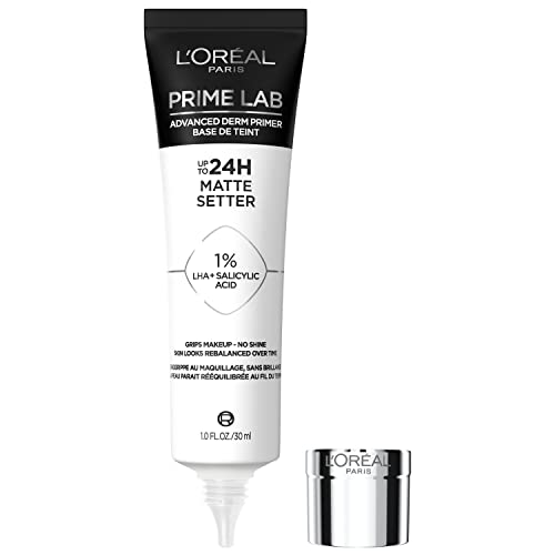 L'Oreal Paris Matte Setter Face Primer with Salicylic Acid, 1.01 Fl Oz