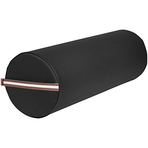 Master Massage 6" Full Round Massage Bolster Pillow - Black (6x26")
