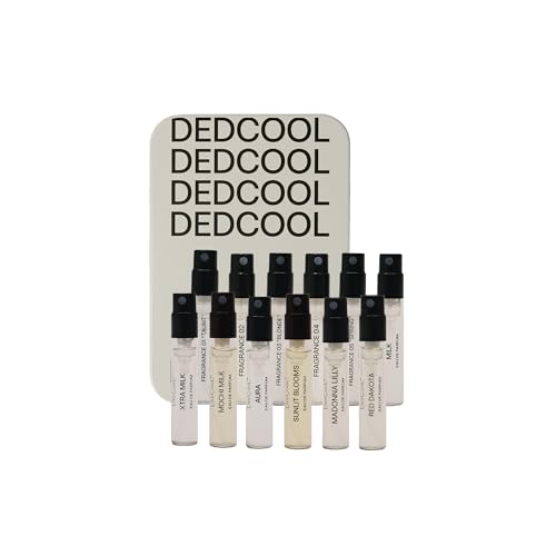 DedCool Fragrance Discovery Set – 12 Mini EDPs for All Day Scent Wardrobe