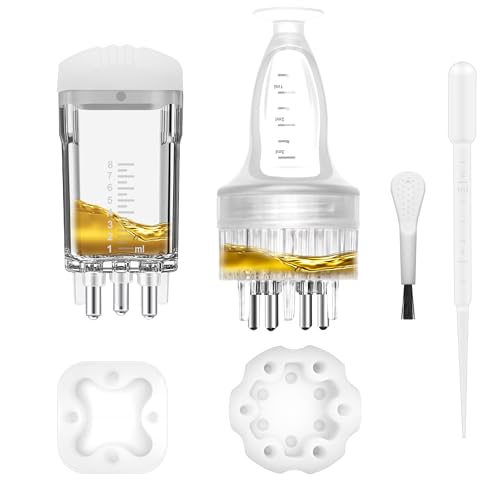 Minoxidil Applicator Comb with Precision Dosing & Leak Proof Design