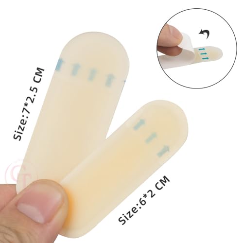 Microblading Practice Skin Stickers - 20pc Silicone Eyebrow Pads
