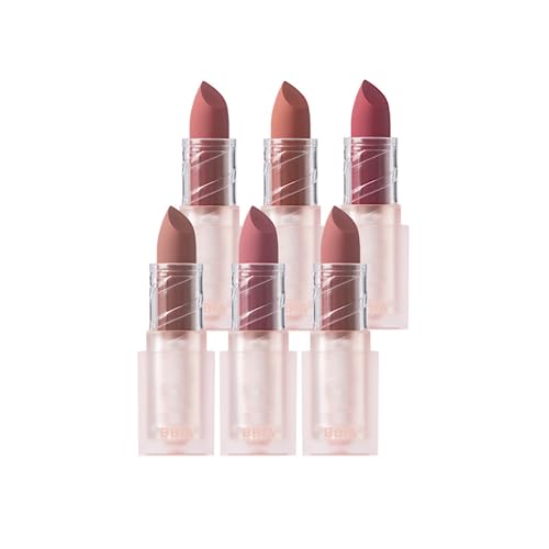 BBIA Last Powder Lipstick - Matte Finish, Long-Lasting, Cream Rose