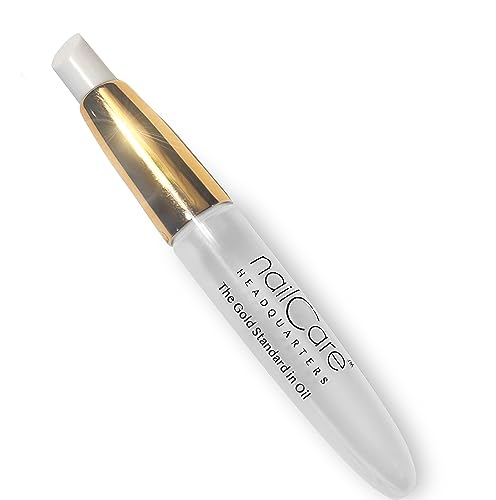 Gold Cuticle Oil Pen - Refillable Squeeze Nail Care Tool