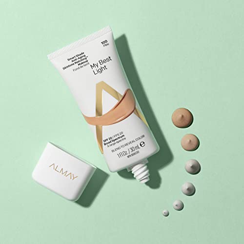 Almay Smart Shade Anti-Aging Foundation SPF 20, 1oz