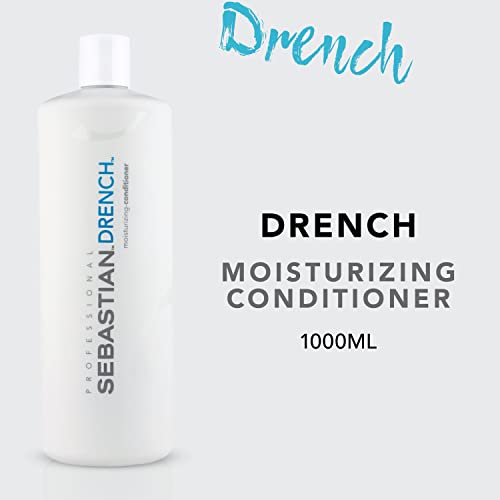 Sebastian Professional Drench Conditioner | Deep Moisturizing for Dry, Frizzy & Chemically Treated Hair