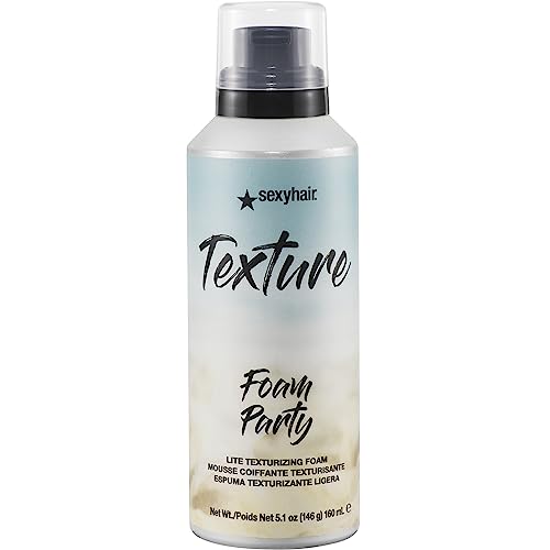 SexyHair Texture Foam Party Lite Texturizing Foam 5.2oz