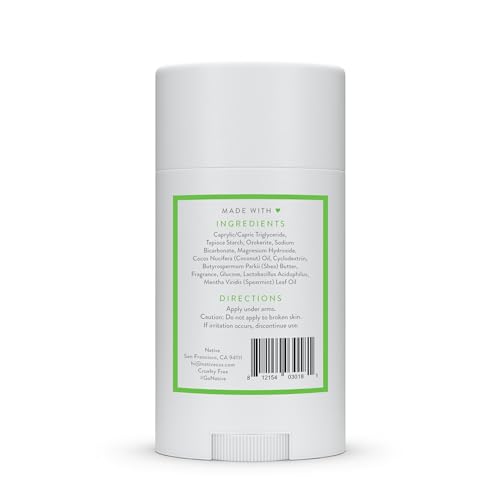 Native Deodorant Contains Naturally Derived Ingredients, 72 Hour Odor Control | Deodorant for Women and Men, Aluminum Free with Baking Soda, Coconut Oil and Shea Butter | Cucumber & Mint