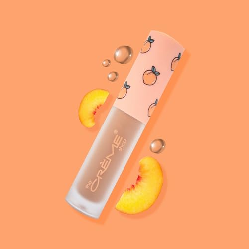 The Crème Shop Peach Lip Gloss with Coconut Oil & Vitamin C
