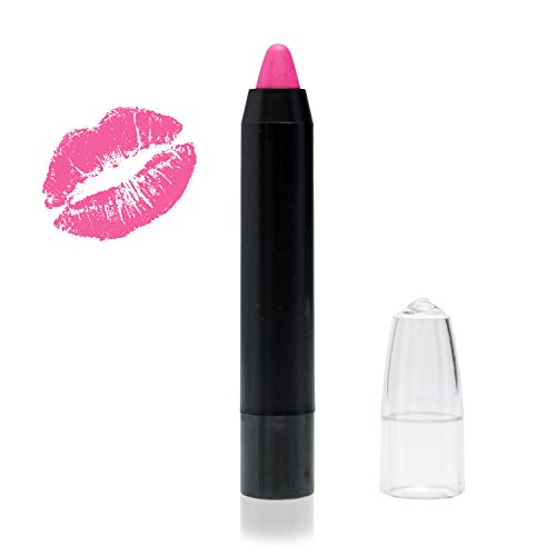 Natural Lipstick Crayon Pencil - Organic Lip Tint (Dolly Pink)