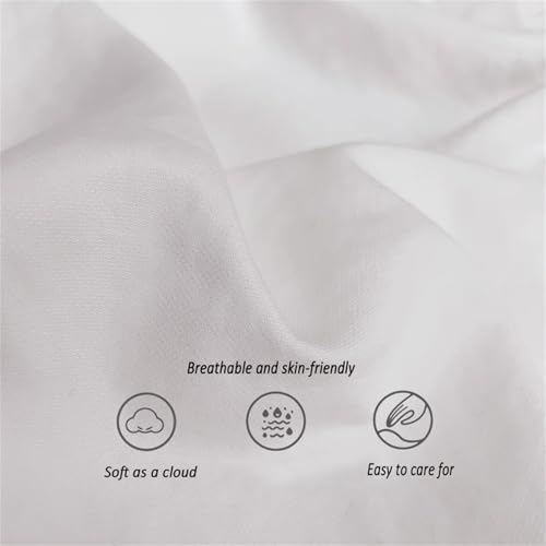 Massage Table Sheets,Massage Table Cover,Massage Linens, Massage Fitted Sheet, Massage Face Rest Cover with Hole, Sutiable for Beauty,Spa 75 * 118 in (White (75 * 118in))