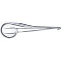 Rubis Pointed Tweezers Stainless Steel with Magnifying glass - 1K020