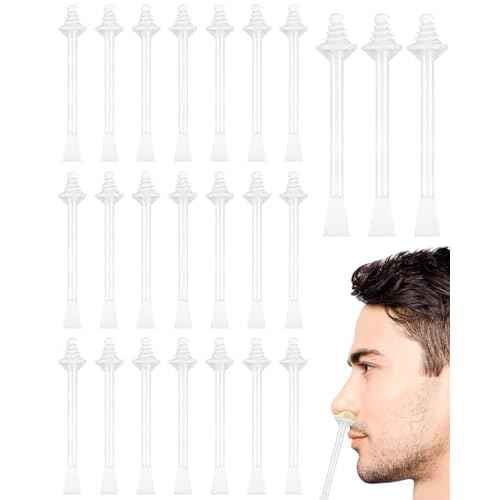 50 Pcs Nose Wax Sticks, Nose Wax Kit Men and Women Nose Wax Applicator Sticks for Nostrils Ears Face Cleaning