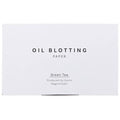 Oil Blotting Paper 100 Sheets, Pack of 1 ? Premium Green Tea Face Blotting Sheets, Oil Absorbing Tissues in Japanese Washi, Easy-Dispense Pack, Made in Japan, Oily Skin Care & Makeup Essential