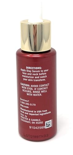 Olay Regenerist MAX Wrinkle Serum with Peptides, Fragrance Free 1.3 oz