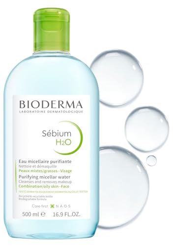 Bioderma Sébium H2O Micellar Water - Facial Cleanser & Makeup Remover