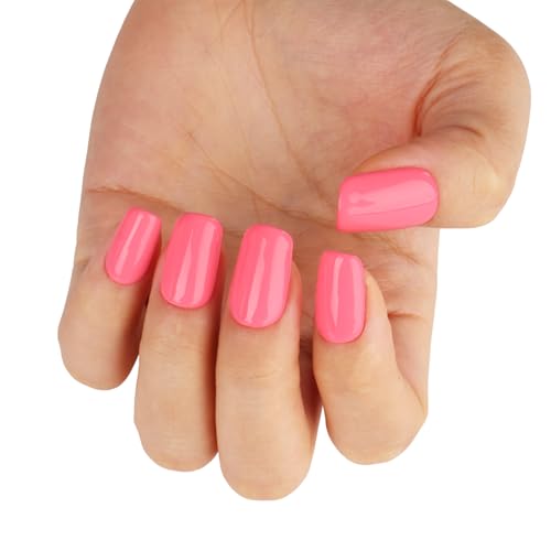 Pastel Coral Pink Gel Nail Polish - TUTUYU 0.51 Fl Oz