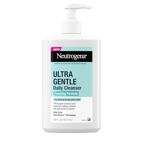Neutrogena Ultra Gentle Foaming Cleanser, 16 oz | Sensitive Skin