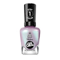Sally Hansen Miracle Gel Nail Polish 532 Affairy to Remember - Purple Blue Shimmer, Long-Lasting, 0.5 Fl Oz