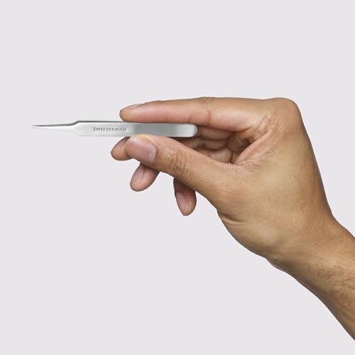 Tweezerman Stainless Steel Ingrown Hair Splintertweeze for Women and Men,(Pack of 2)