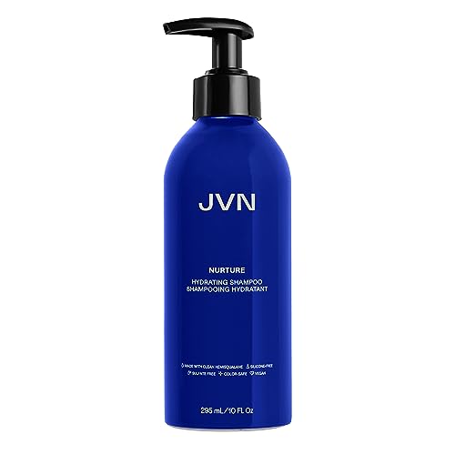 JVN Nurture Hydrating Shampoo, New and Improved, Instantly Moisturizing and Deeply Nourishing Shampoo for Dry Hair, 10 Fluid Ounces