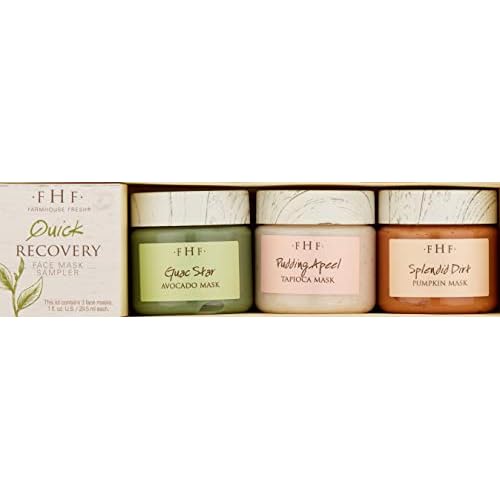 FarmHouse Fresh Quick Recovery Face Mask Sampler, 3 ct.