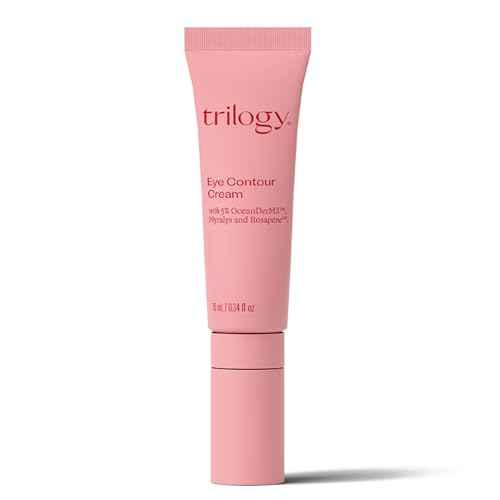 Trilogy Eye Contour Cream with Rosapene for Fine Lines & Puffiness, Made with Rosehip Oil, Aloe Vera & Acai, 0.34 fl oz
