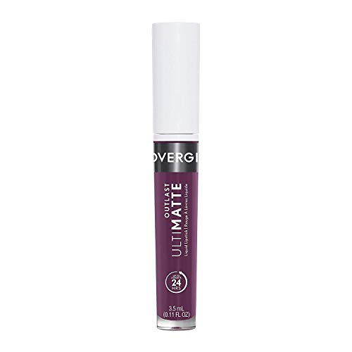 COVERGIRL Outlast Ultimatte One Step Liquid Lip Color, Vino You Didn't, Vino You Didn't, 0.12 Fl Ounce (Pack of 2)