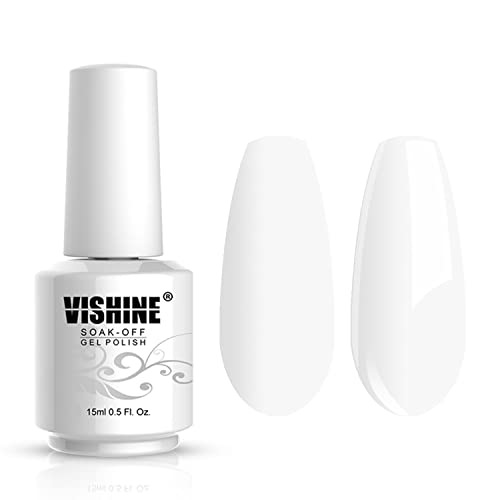 Vishine Nail Art UV LED Lamp Gel Polish Long-lasting Manicure Kit 4 Colors Set C183